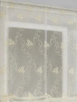 Store-bateau tissu transparent