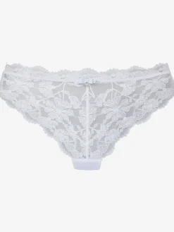String féminin avec laçage décoratif fin au dos