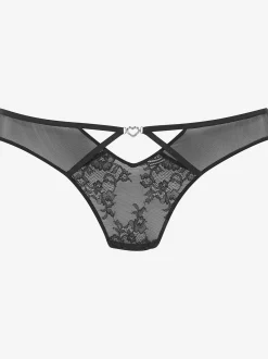 String séduisant avec détails fantaisie au dos