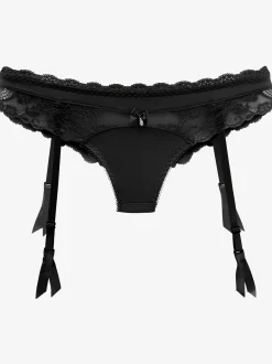 String sexy avec jarretelles amovibles