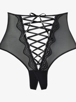 String taille haute sexy de petite fleur gold