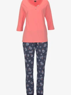 Superbe pyjama aux détails dentelle de h.i.s.