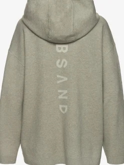 Sweat à capuche en tricot doux et élastique