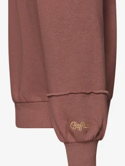 Sweater sweatshirt au coloris uni tendance
