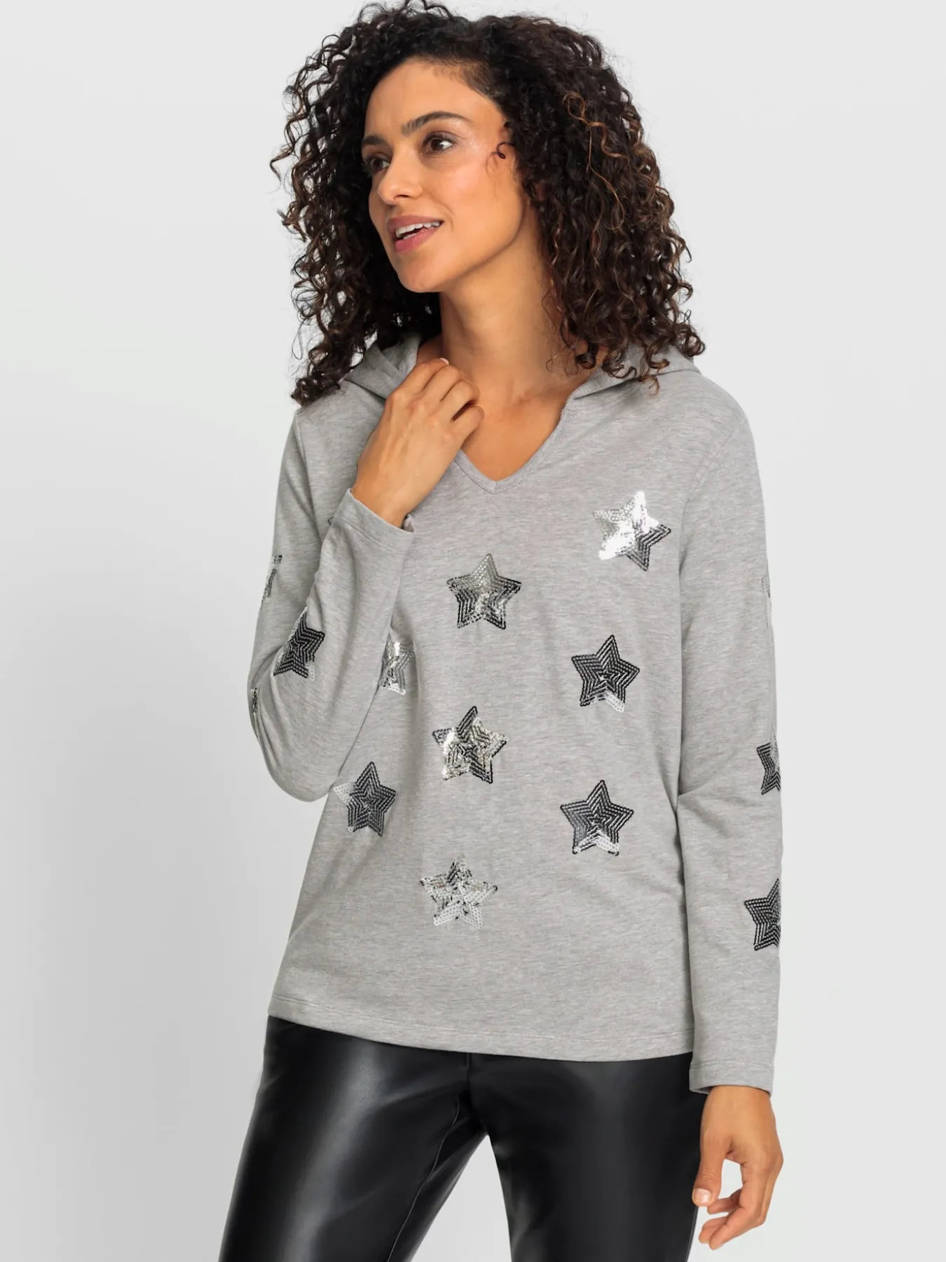 Sweatshirt à capuche 93% coton