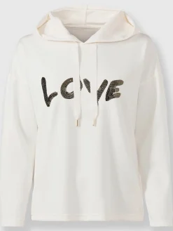 Sweatshirt à capuche coupe décontractée