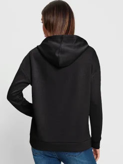 Sweatshirt à capuche inscription tendance