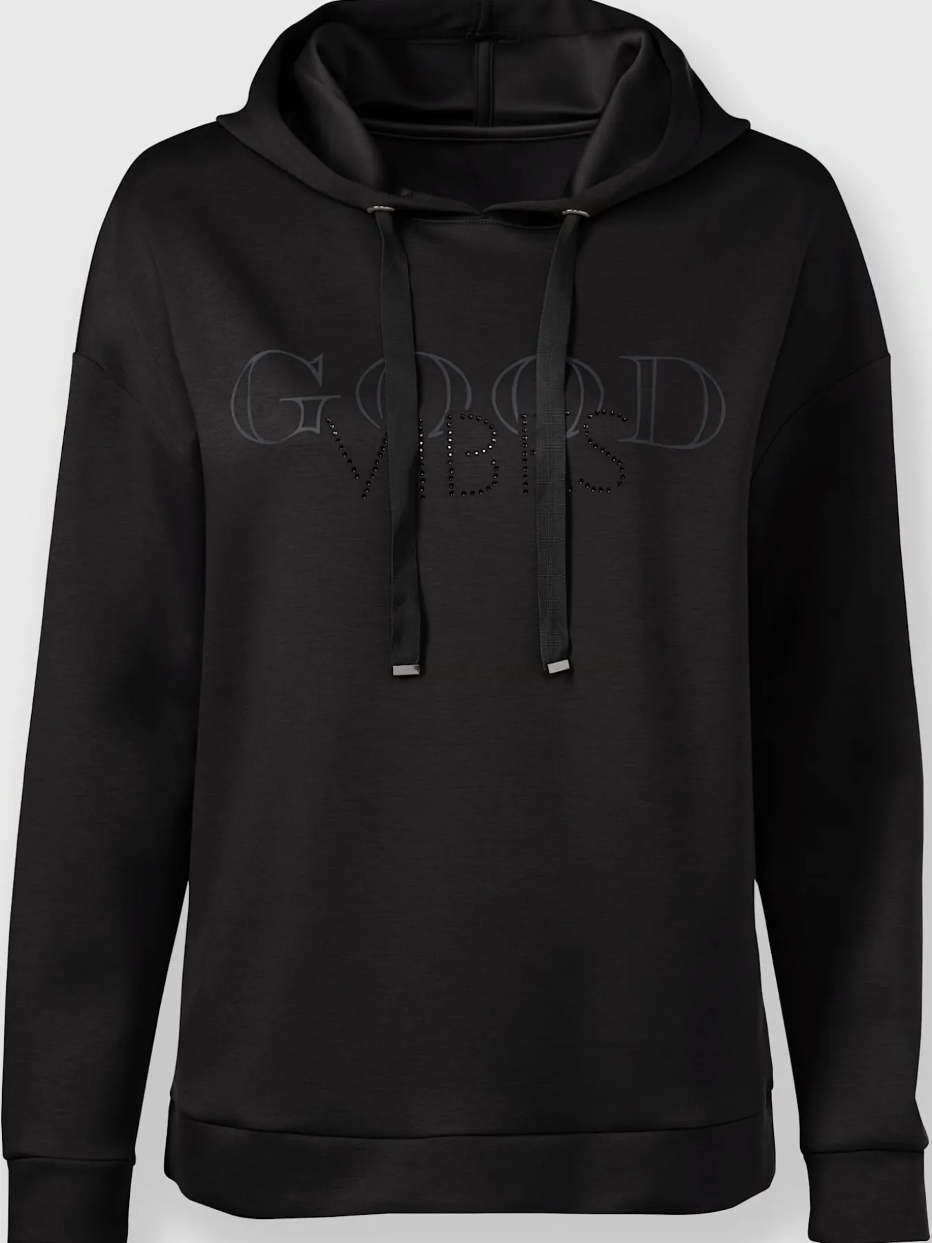 Sweatshirt à capuche inscription tendance
