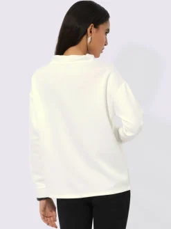 Sweatshirt à capuche mélange de modal doux