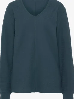 Sweatshirt avec encolure en v