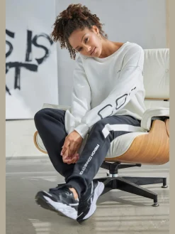 Sweatshirt avec logo imprimé