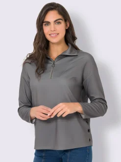 Sweatshirt col camionneur