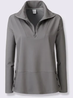 Sweatshirt col camionneur