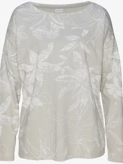 Sweatshirt confortable avec imprimé sur toute la surface