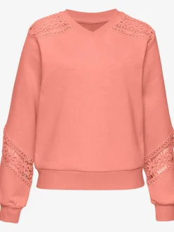 Sweat-shirt encolure en v