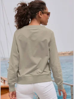 Sweat-shirt encolure ronde