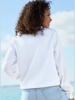 Sweat-shirt encolure ronde