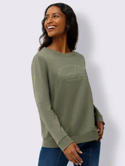 Sweatshirt impression caoutchoutée douce