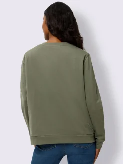 Sweatshirt impression caoutchoutée douce