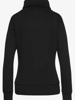 Sweatshirt long sweatshirt d'intérieur avec col à revers