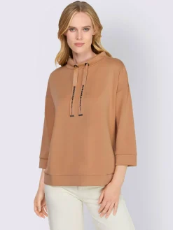 Sweatshirt mancherons tendance