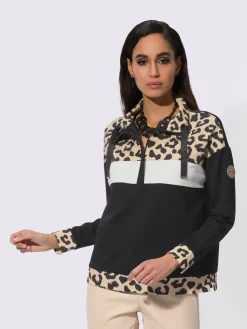 Sweatshirt mélange de modal doux
