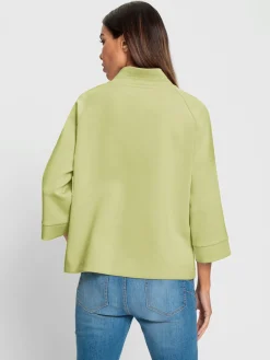 Sweatshirt motif de broderie haute qualité