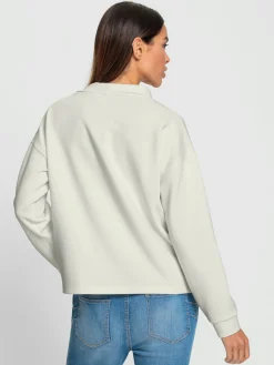 Sweatshirt motif imprimé exclusif devant