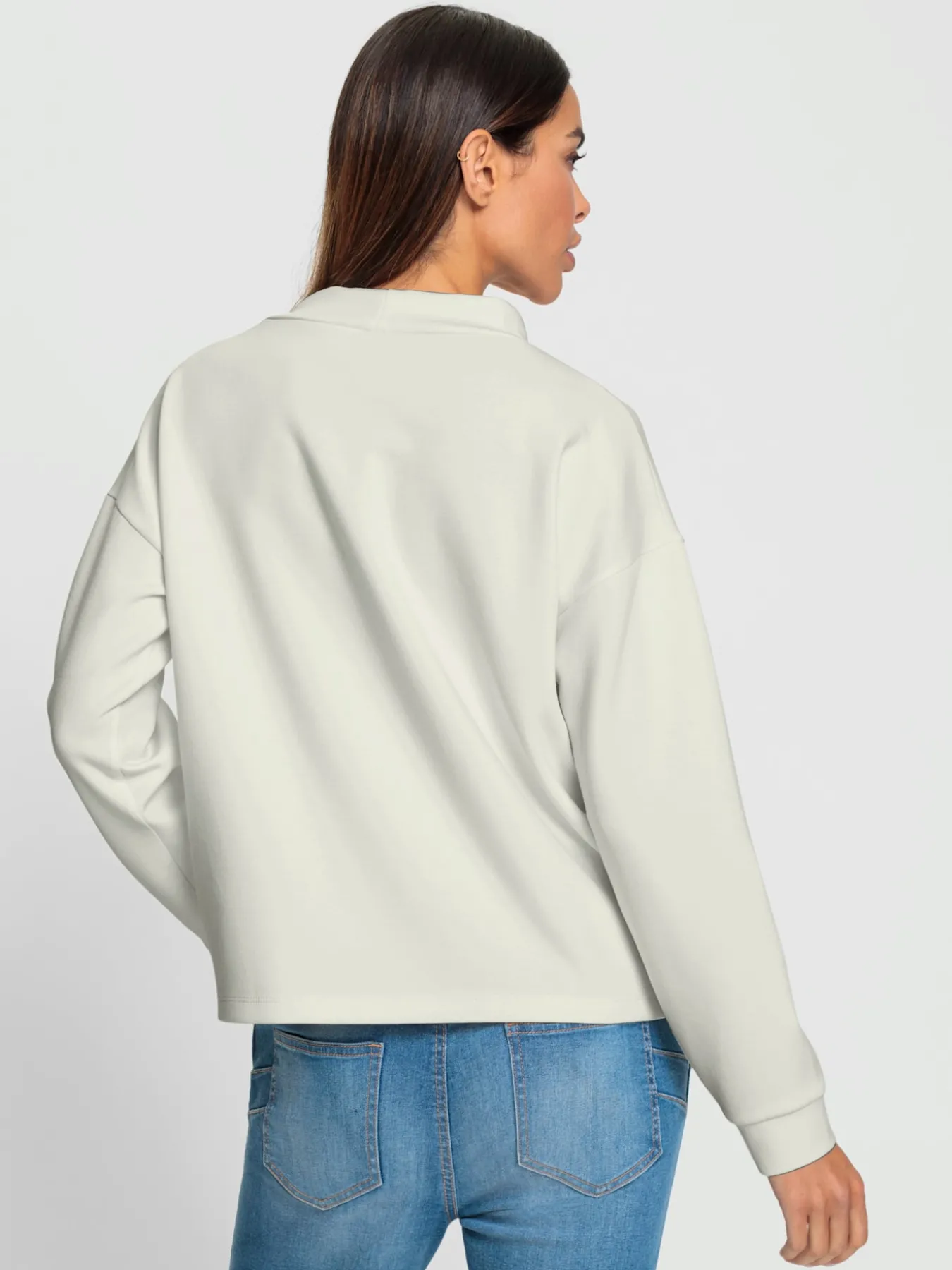 Sweatshirt motif imprimé exclusif devant