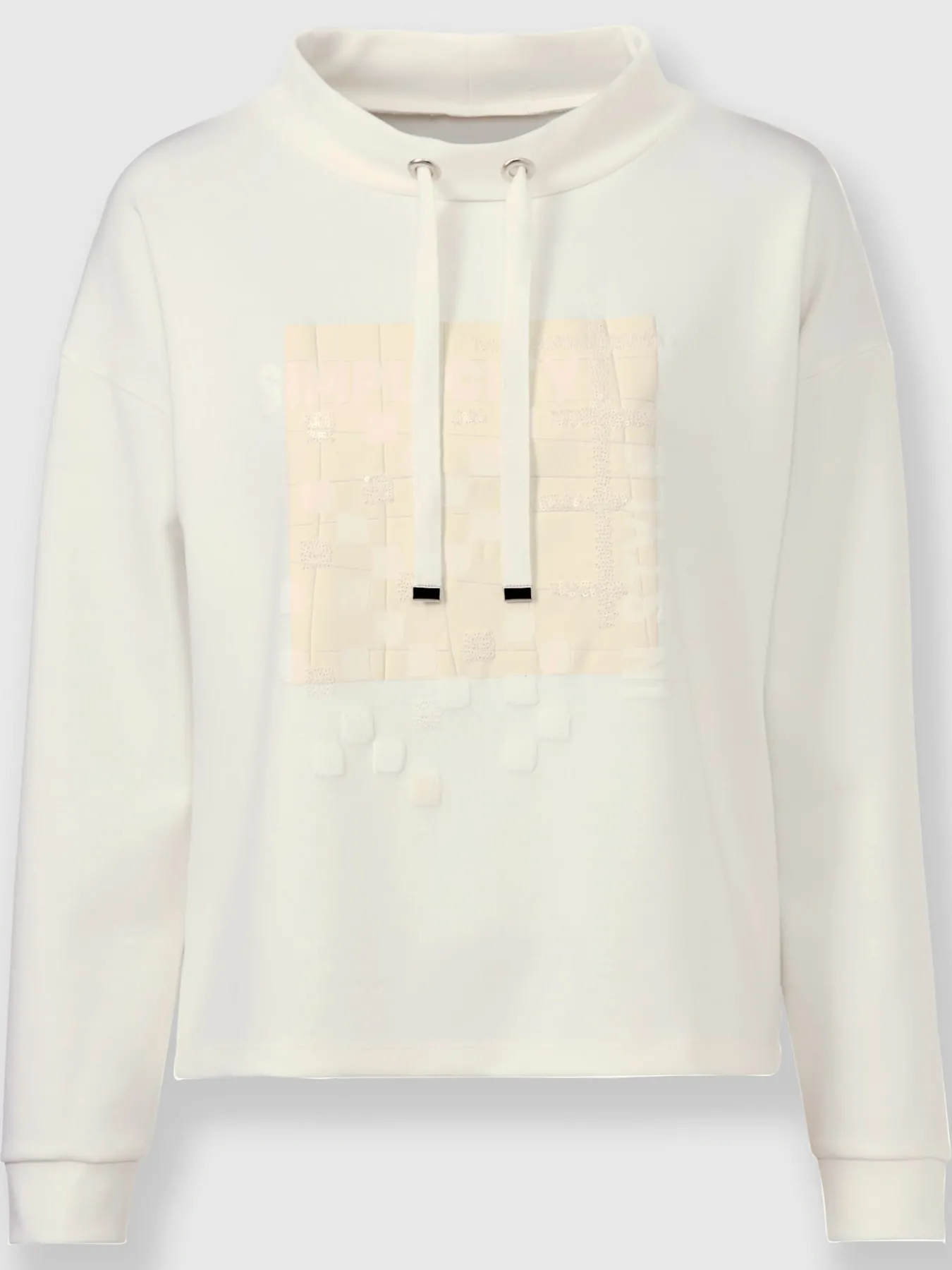 Sweatshirt motif imprimé exclusif devant