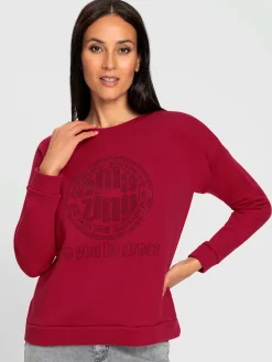 Sweatshirt petites pierres fantaisie