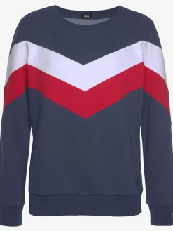 Sweat-shirt pull à rayures