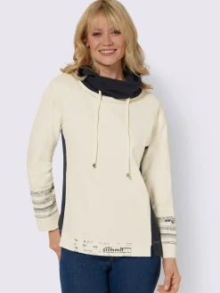 Sweatshirt pur coton