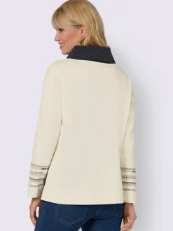 Sweatshirt pur coton
