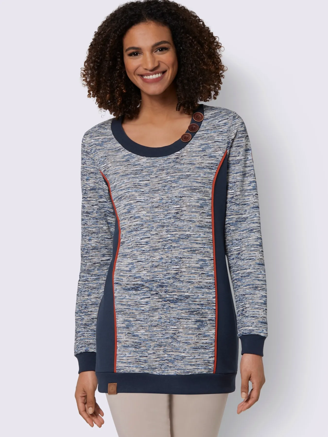 Sweatshirt qualité coton doux sur la peau