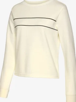 Sweatshirt sport avec passepoil