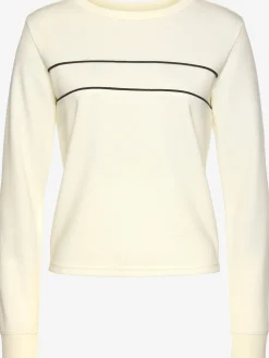 Sweatshirt sport avec passepoil