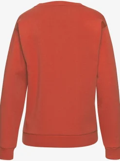 Sweat-shirt t-shirt détente à encolure ronde
