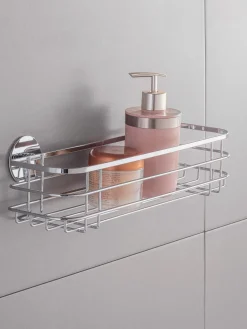 Tablette de douche en inox