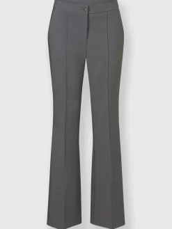 Tailleur pantalon avec ceinture à boucle décorative