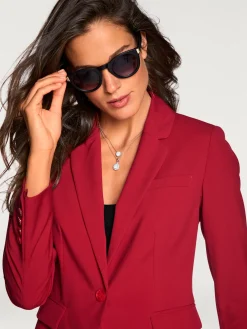 Tailleur pantalon coupe droite