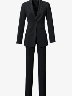 Tailleur pantalon coupe droite