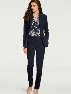 Tailleur pantalon coupe droite