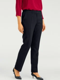 Tailleur pantalon coupe droite