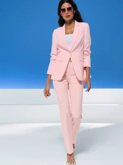 Tailleur pantalon coupe droite
