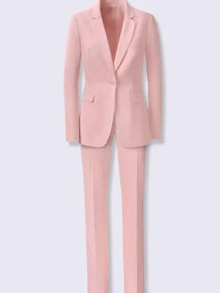 Tailleur pantalon coupe droite