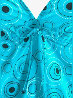 Tankini à armatures motif à pois nordique
