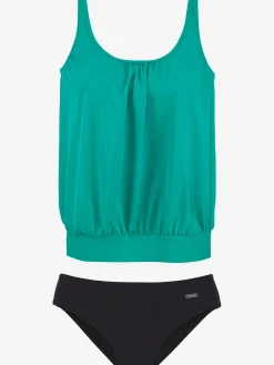 Tankini ample bonnets intégrés