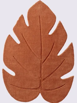 Tapis à poils longs tissé à la main