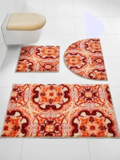 Tapis de bain acrylique facile d'entretien